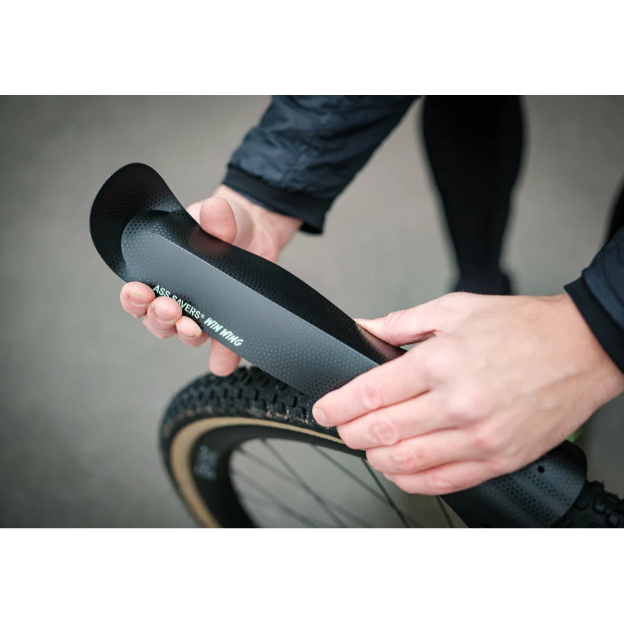 Ass Savers WGS-2 Win Wing Gravel, Spritzschutz HR, black dot