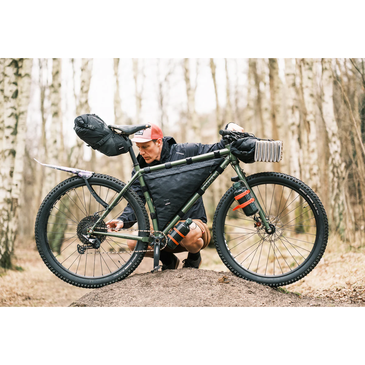 Ass Savers WMS-1 Win Wing MTB, Spritzschutz HR, roks