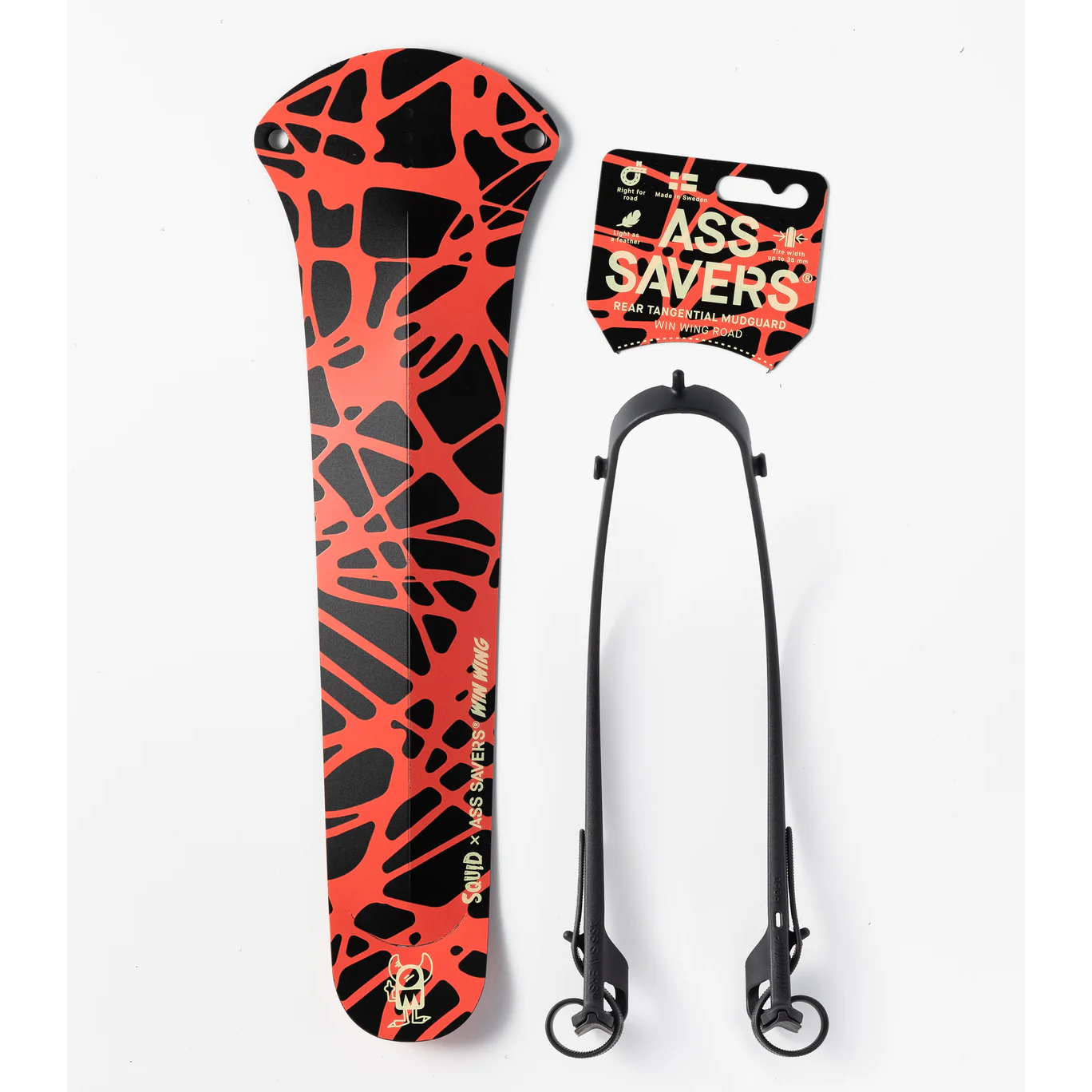 Ass Savers WRS-2 Win Wing Road, Spritzschutz HR, squid