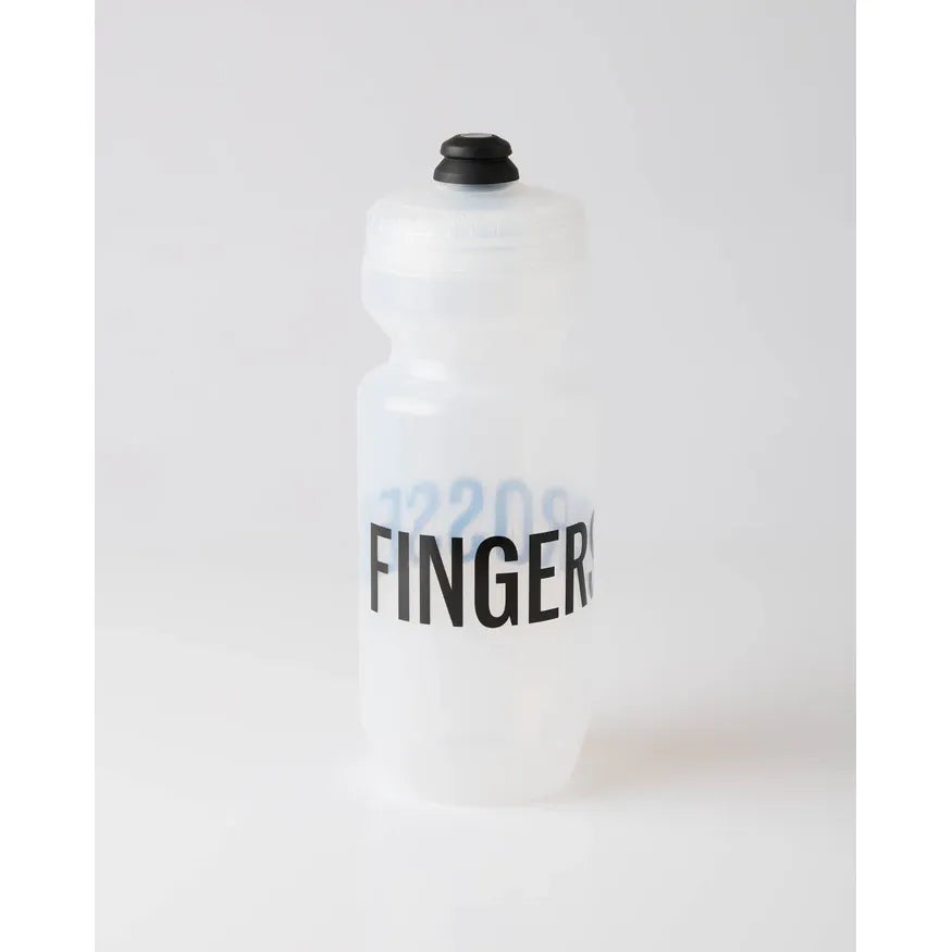 FINGERSCROSSED TRANSCLEAR LOGO Trinkflasche