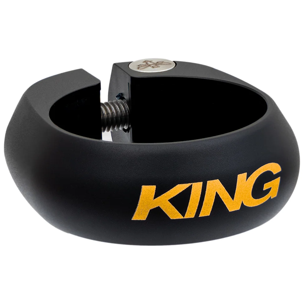 Chris King Sattelklemme Two Tone Black/Gold