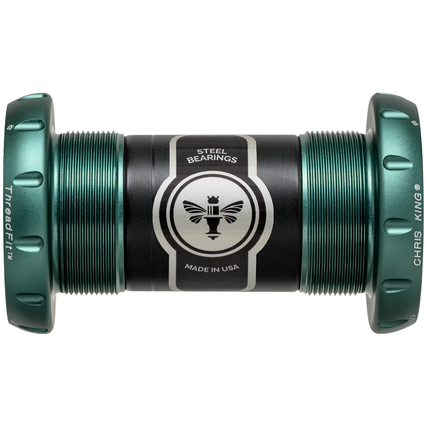 Chris King Innenlager ThreadFit 30mm, Edelstahl-Lager, matte jade