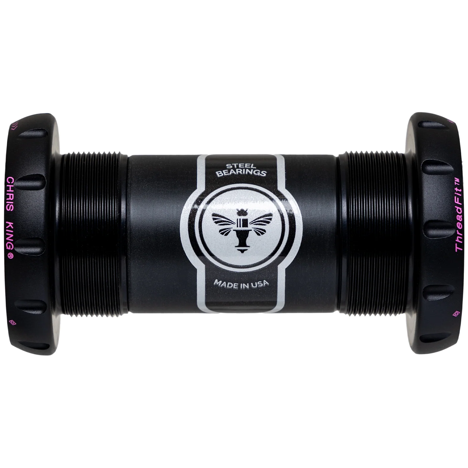 Chris King Innenlager ThreadFit 30mm, Edelstahl-Lager, two tone black/punch