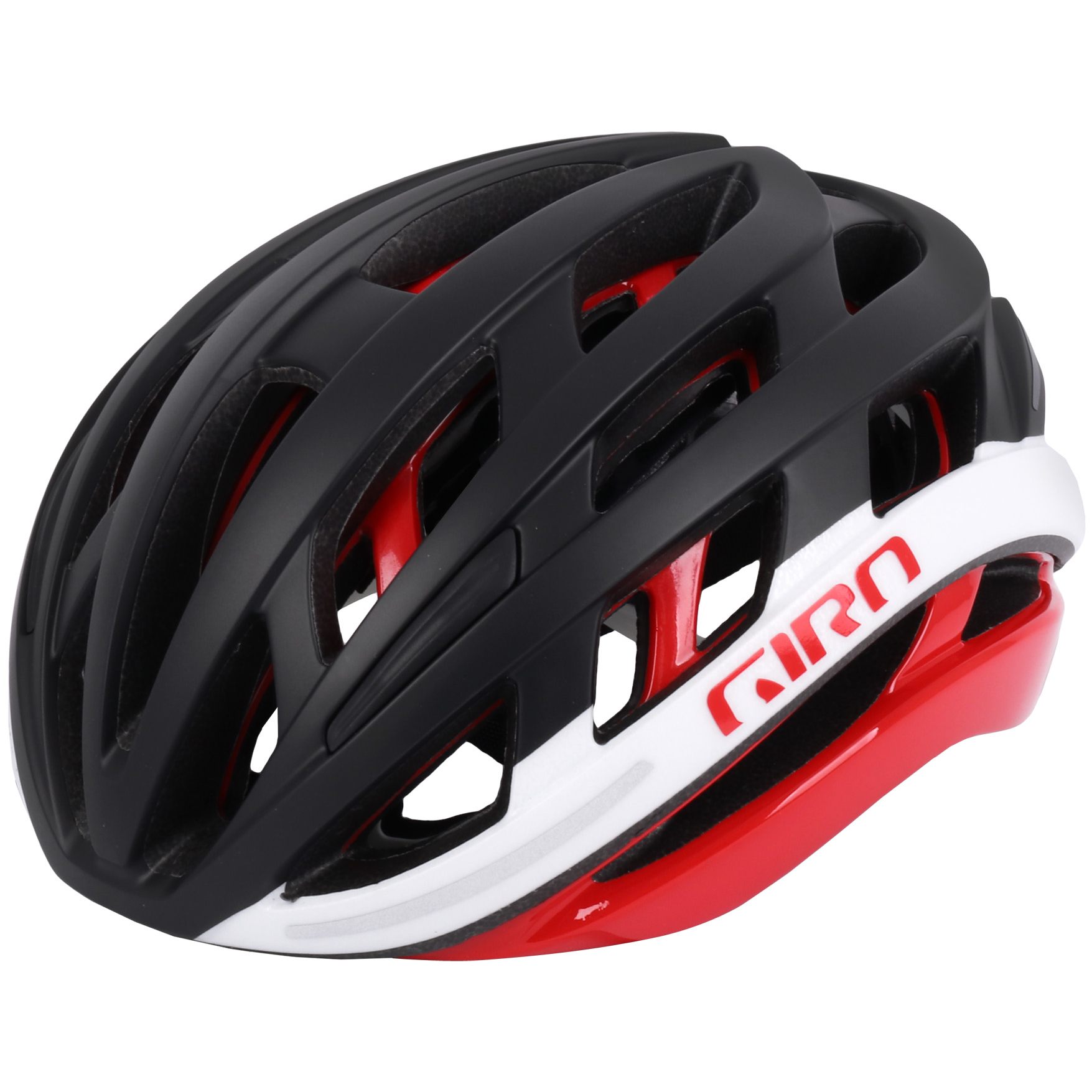 Giro Helios Spherical matte black/red