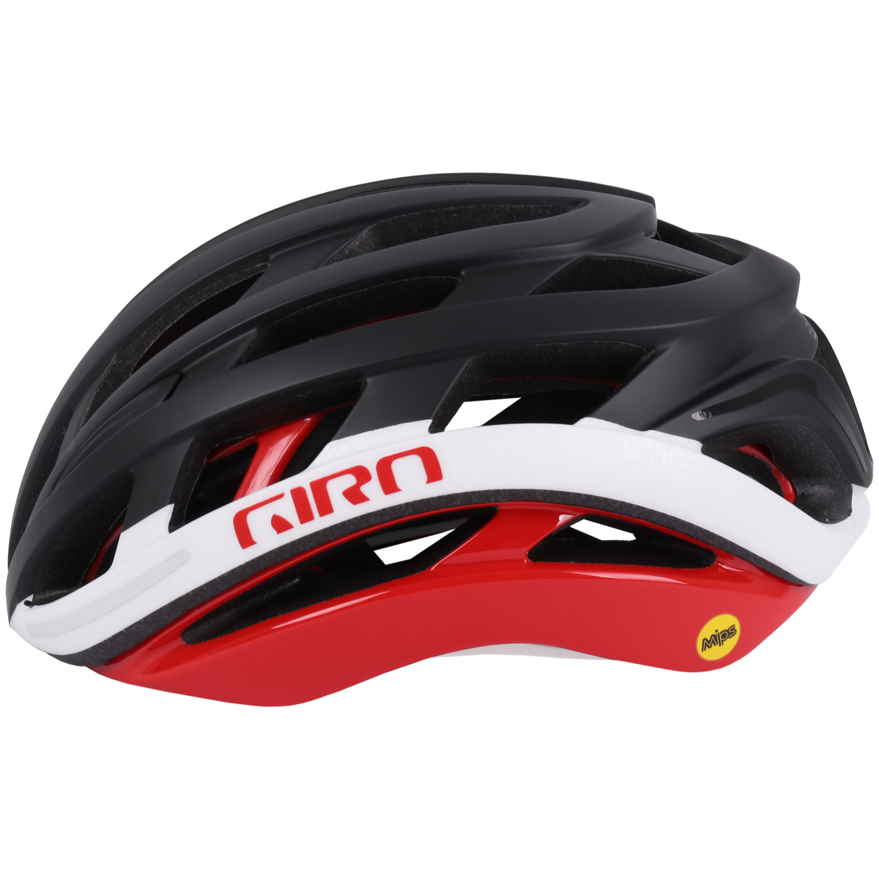 Giro Helios Spherical matte black/red