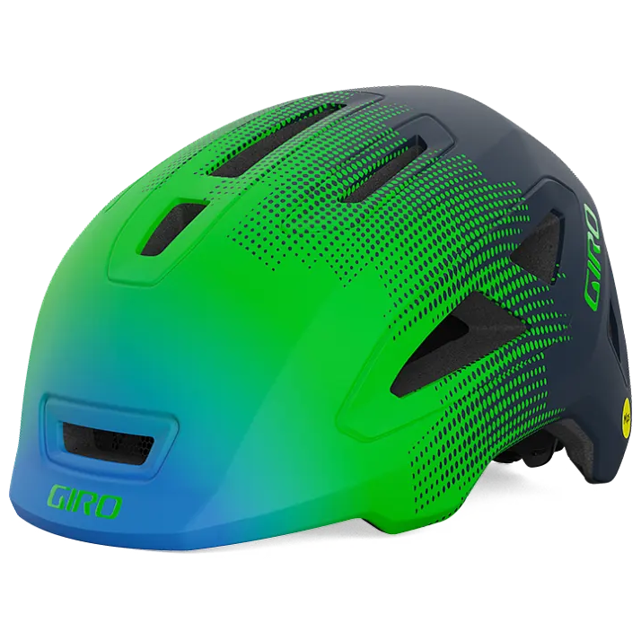 Giro Scamp II matte blue/green towers XS
