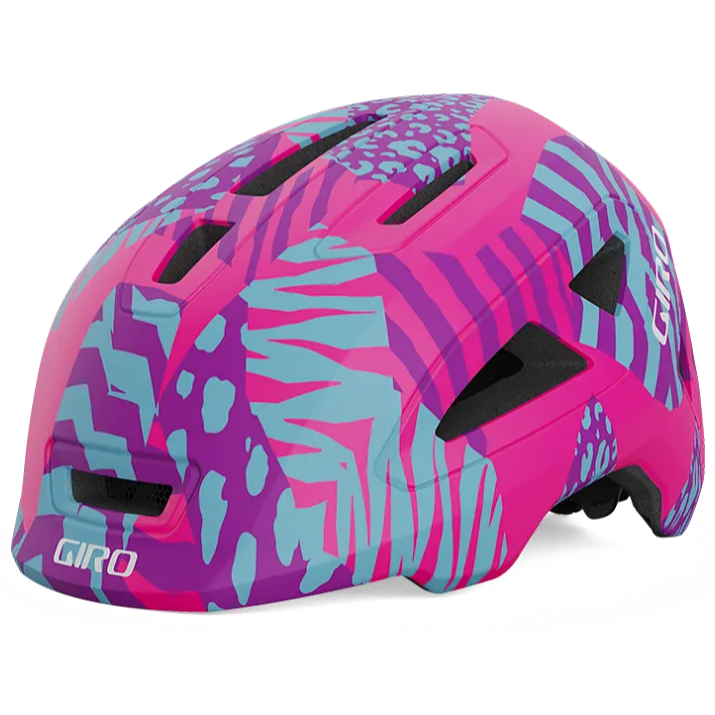 Giro Scamp II matte pink animal S