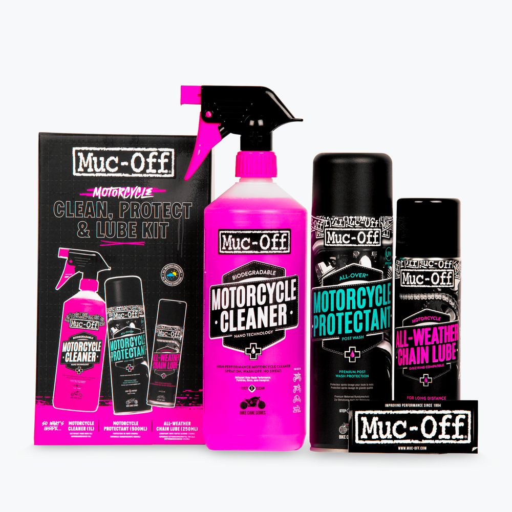 Muc-Off Muc Off Motorcycle Clean, Protect & Lube Kit