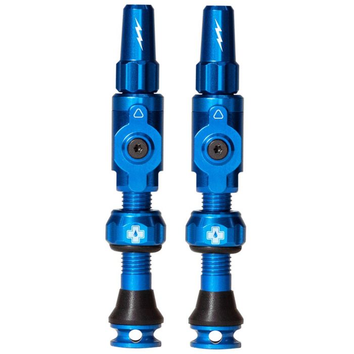 Muc-Off Muc Off Tubeless Valves Big Bore Lite, blue