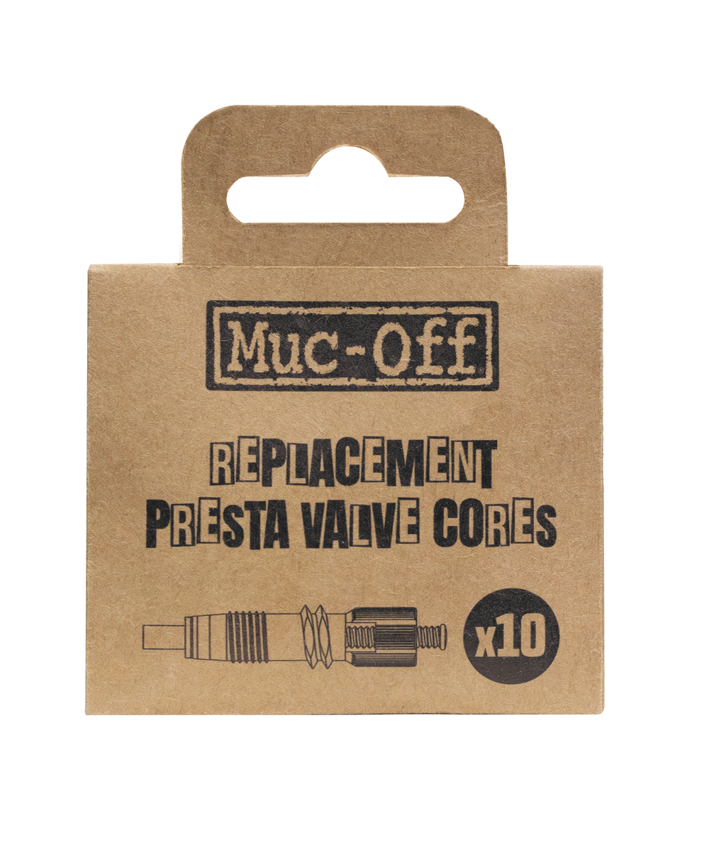 Muc-Off Muc Off Replacement Presta Valve Cores (10 Pack), black