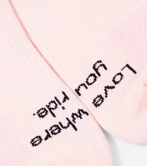 Quoc All Road Sock, Dusty Pink