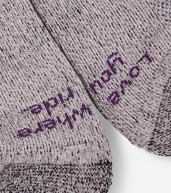 Quoc All Season Merino Wool Socken, Stone