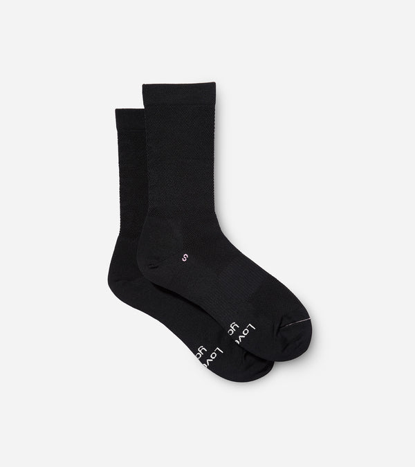 Quoc Performance Road Sock, Black