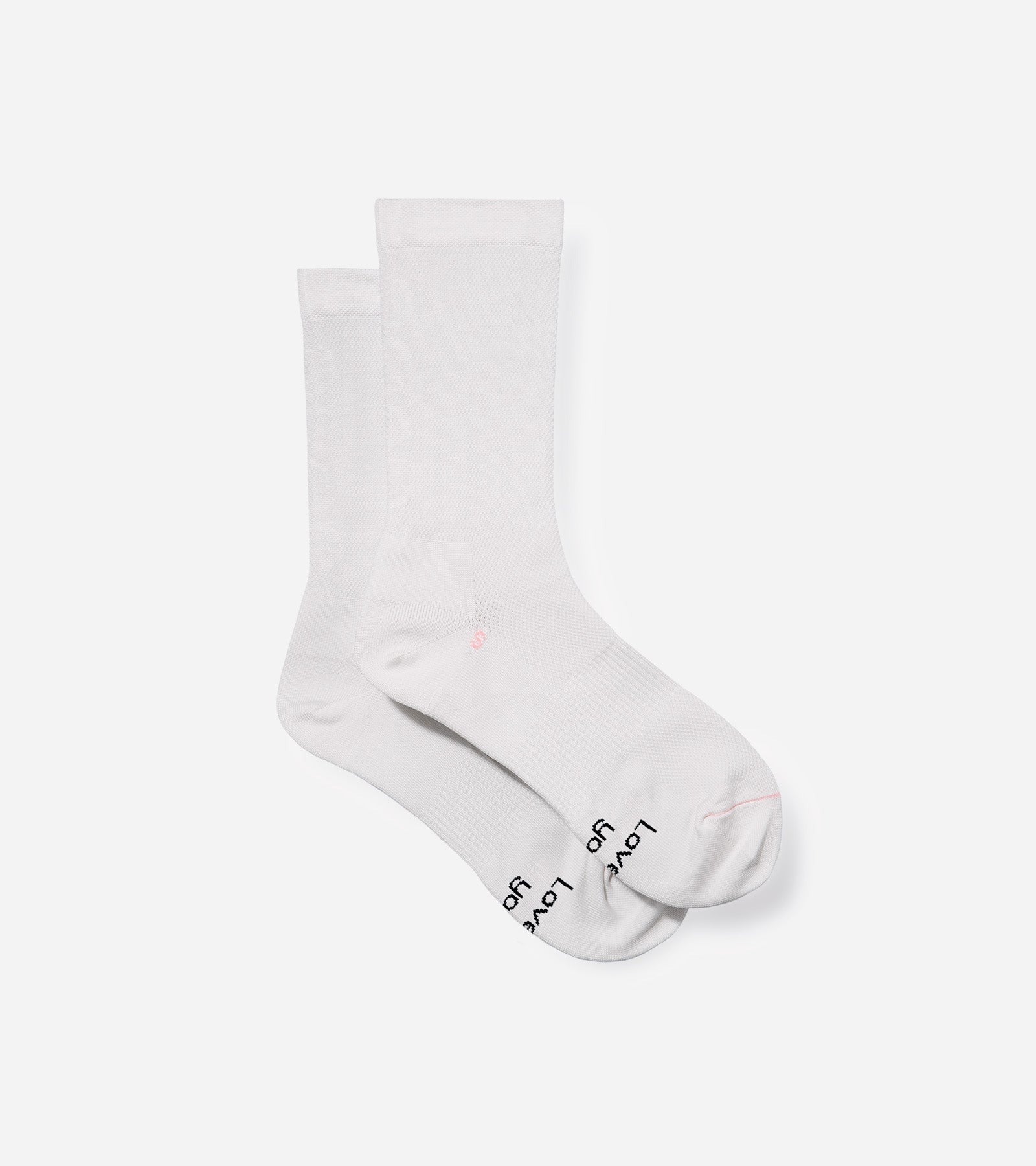 Quoc Performance Road Sock, Off White