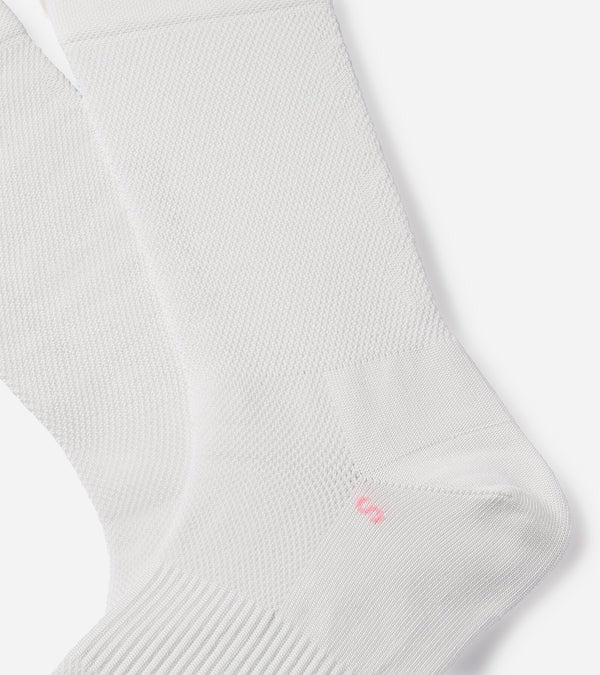 Quoc Performance Road Sock, Off White