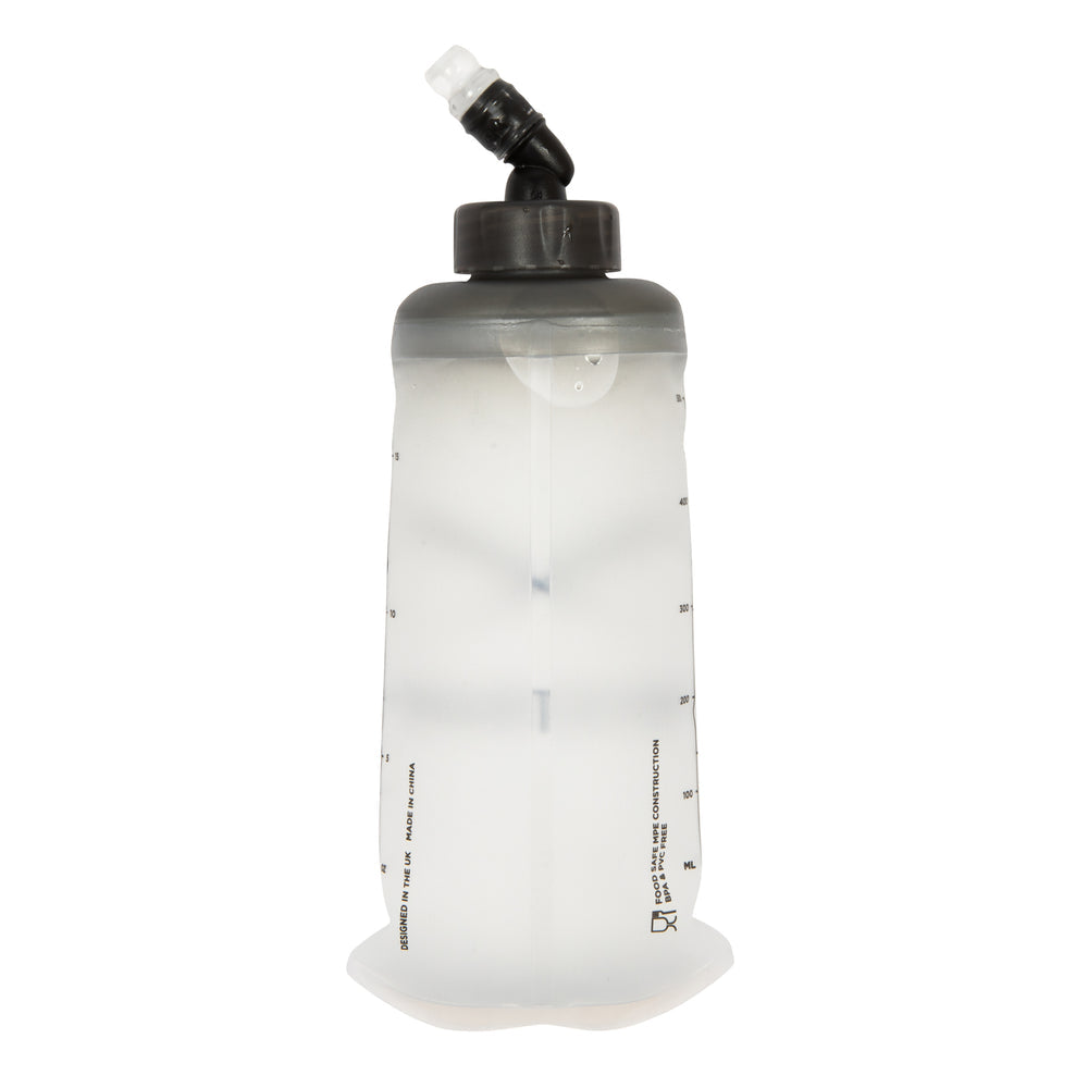 RESTRAP Soft Flask - 500ml (EMBARGO 16th July), Translucent Grey