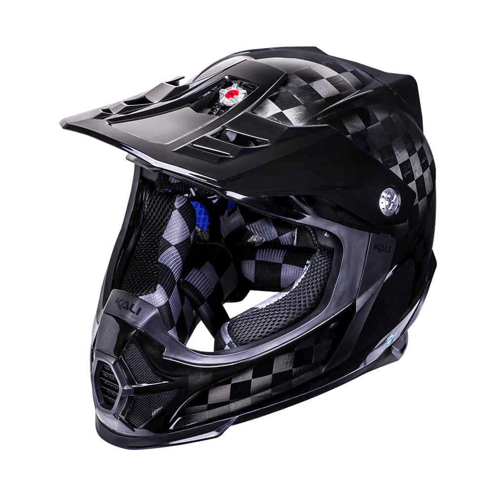 Kali Protectives Shiva Tremor Carbon Blackout Helm