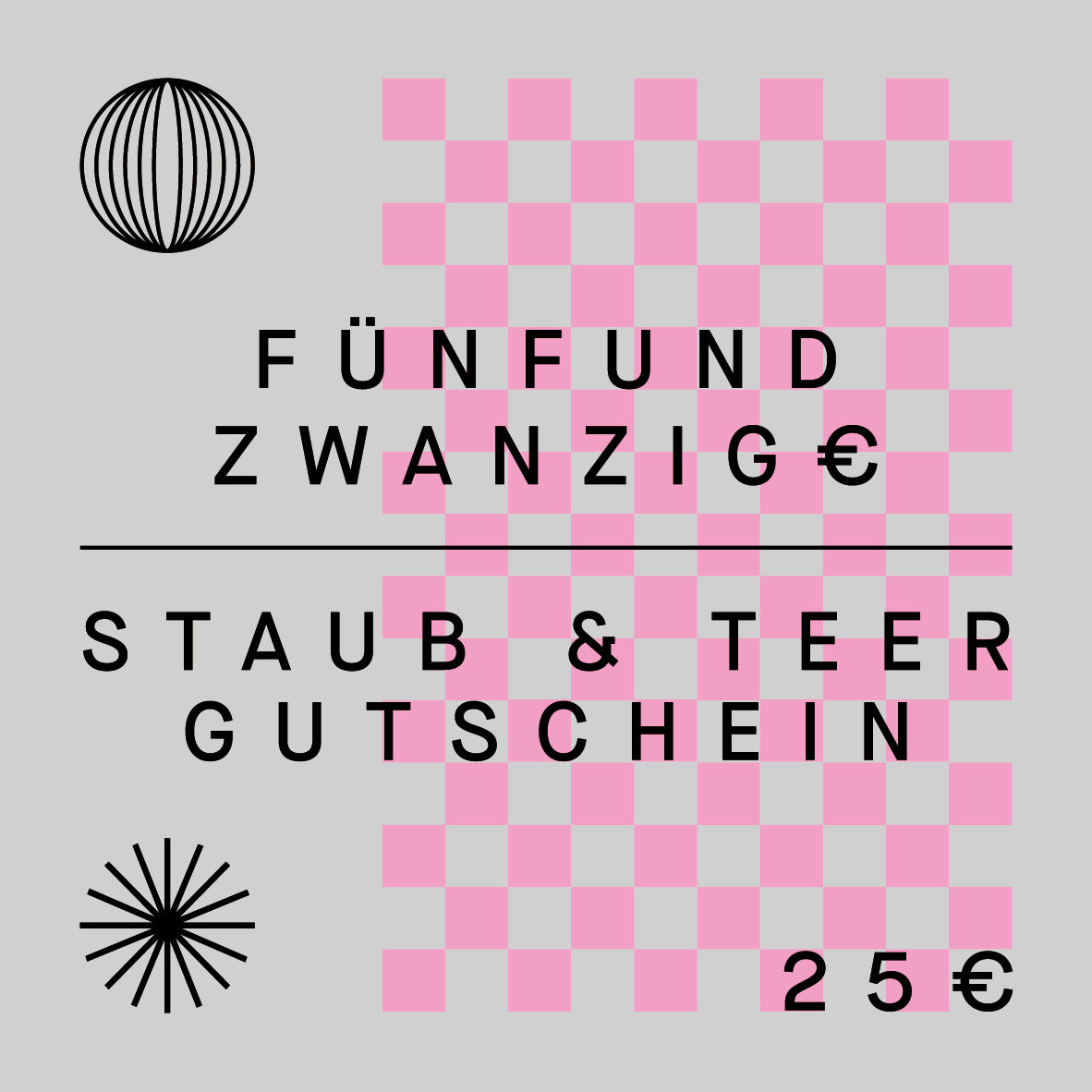 Staub&Teer Geschenkgutschein