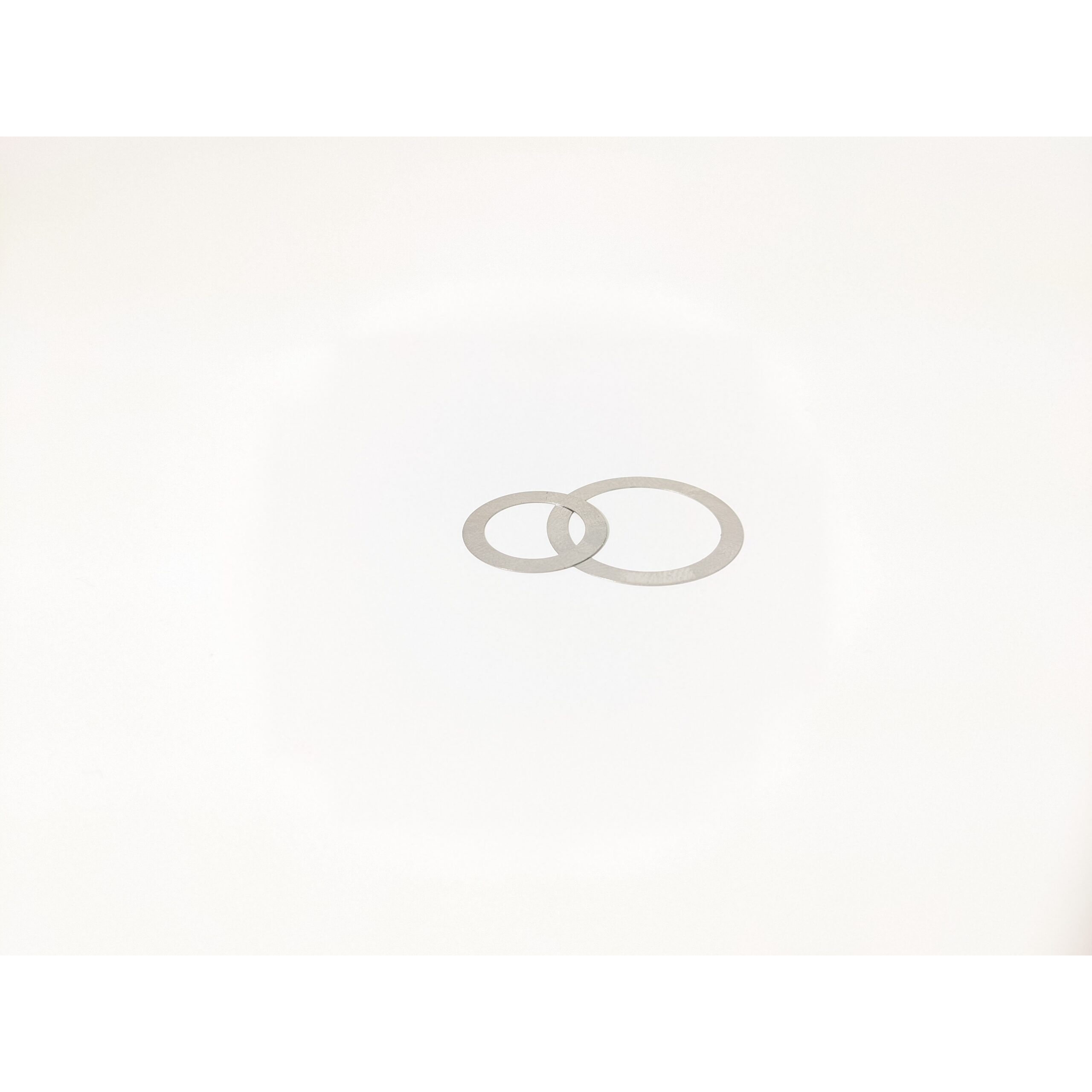 White Industries Crank Washer Unterlegscheibe, Silver