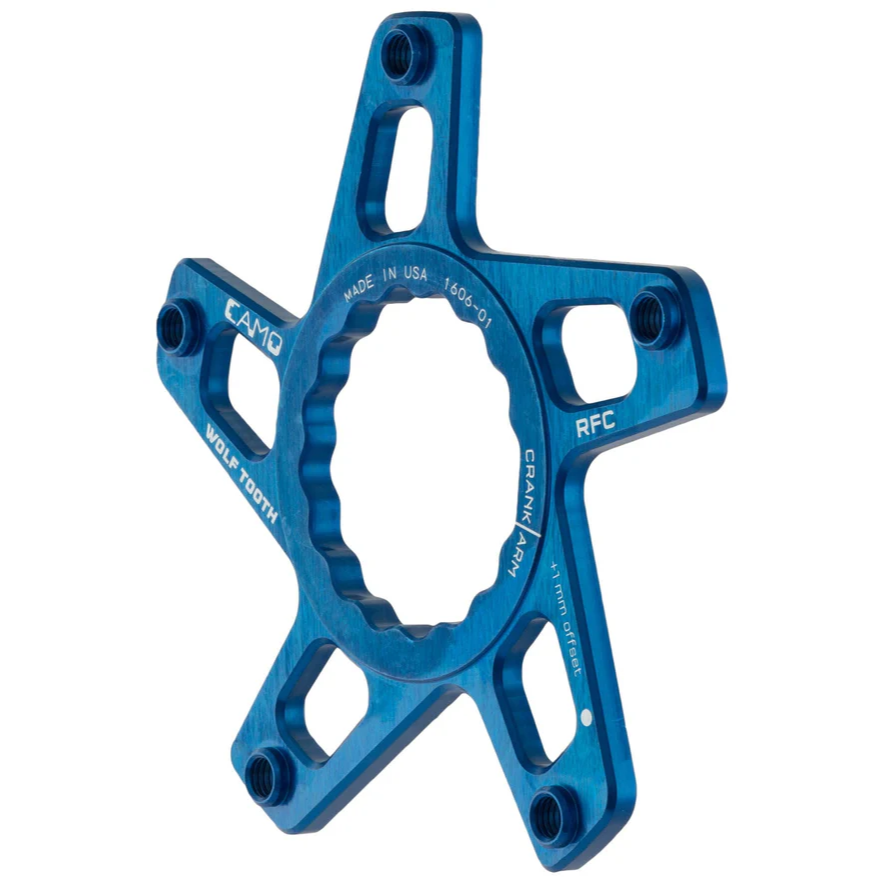 Wolf Tooth CAMO Race Face Direct Mount Spider, P3, Fatbike 58mm/Offset +4mm