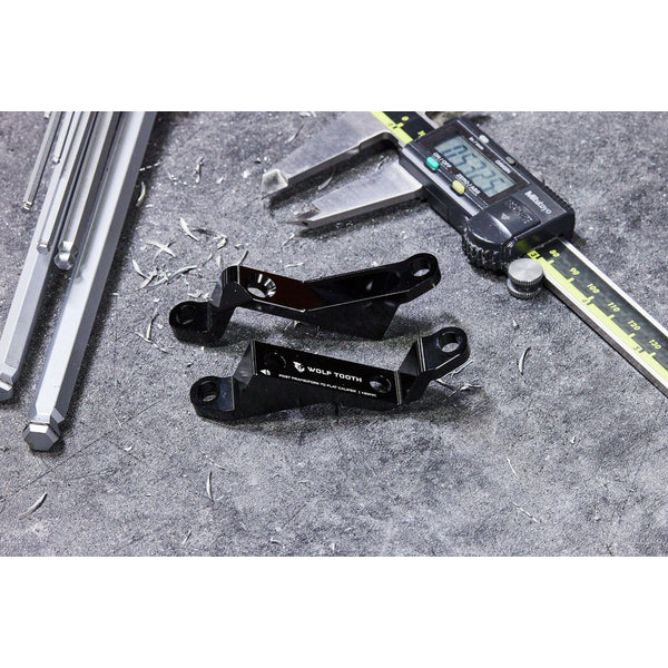 Wolf Tooth Scheibenbremsadapter von Post Mount auf Flat Mount