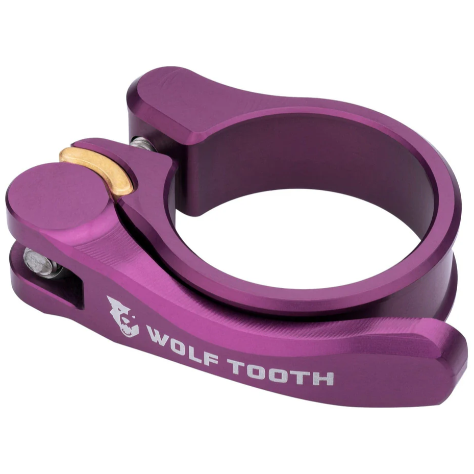 Wolf Tooth Schnellspann-Sattelklemme, 28.6mm, purple