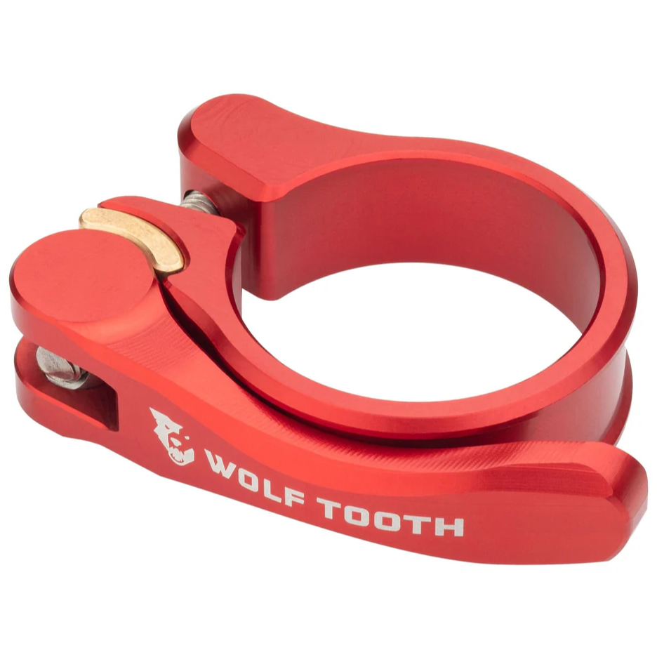 Wolf Tooth Schnellspann-Sattelklemme, 28.6mm, red