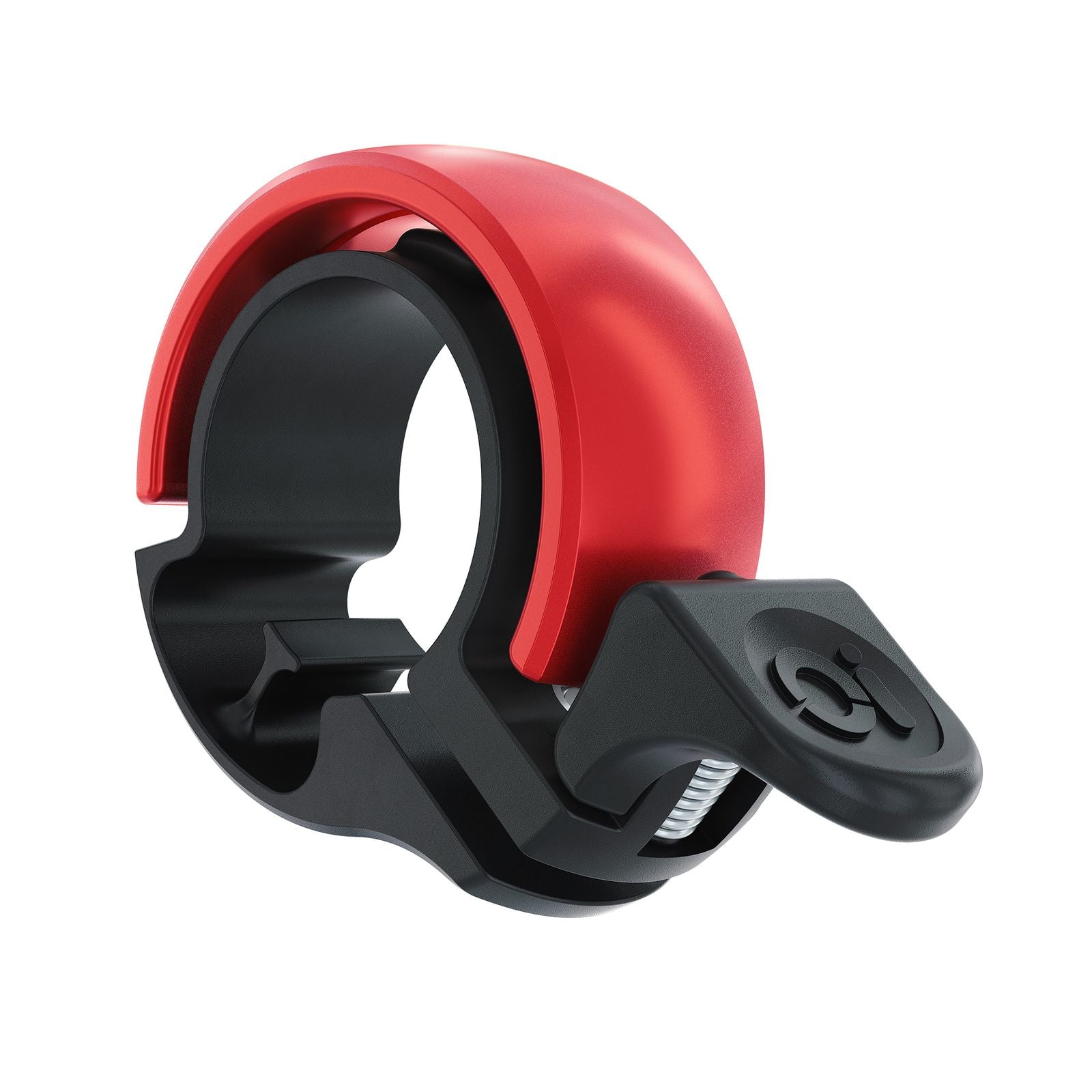 Knog Oi Classic Small Fahrradklingel Schwarz/Rot