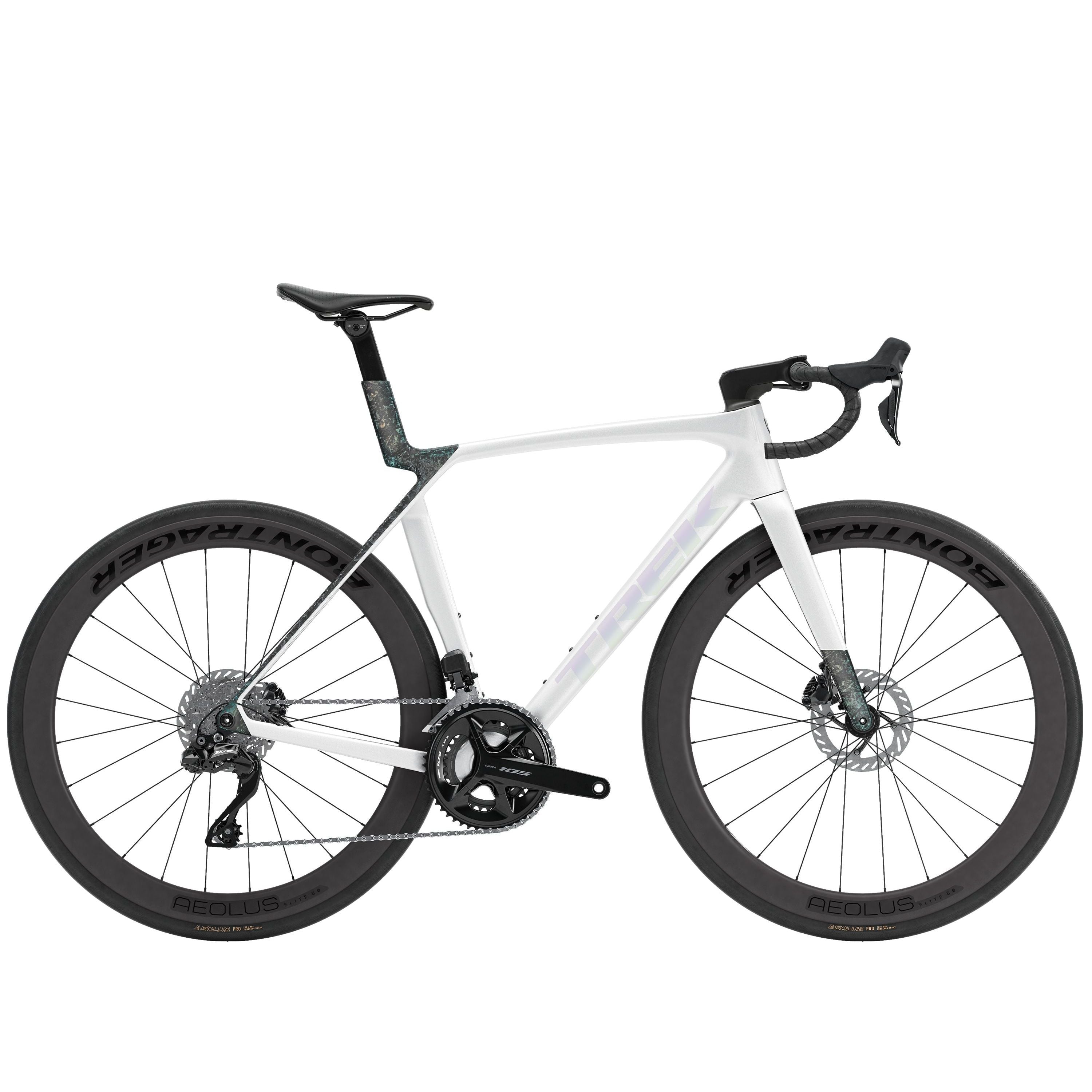 TREK Madone SL 6 XL Gloss Crystal White/Matte Deep Smok