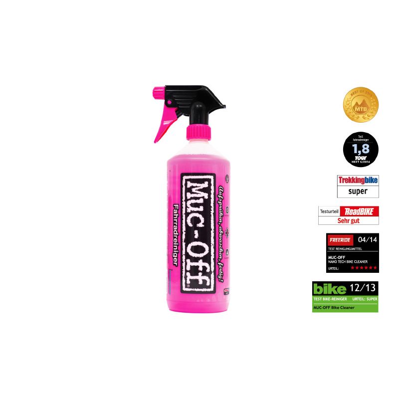 Muc-Off Bike Cleaner 1l – Fahrradreiniger mit Nano Tech Formel für alle Oberflächen