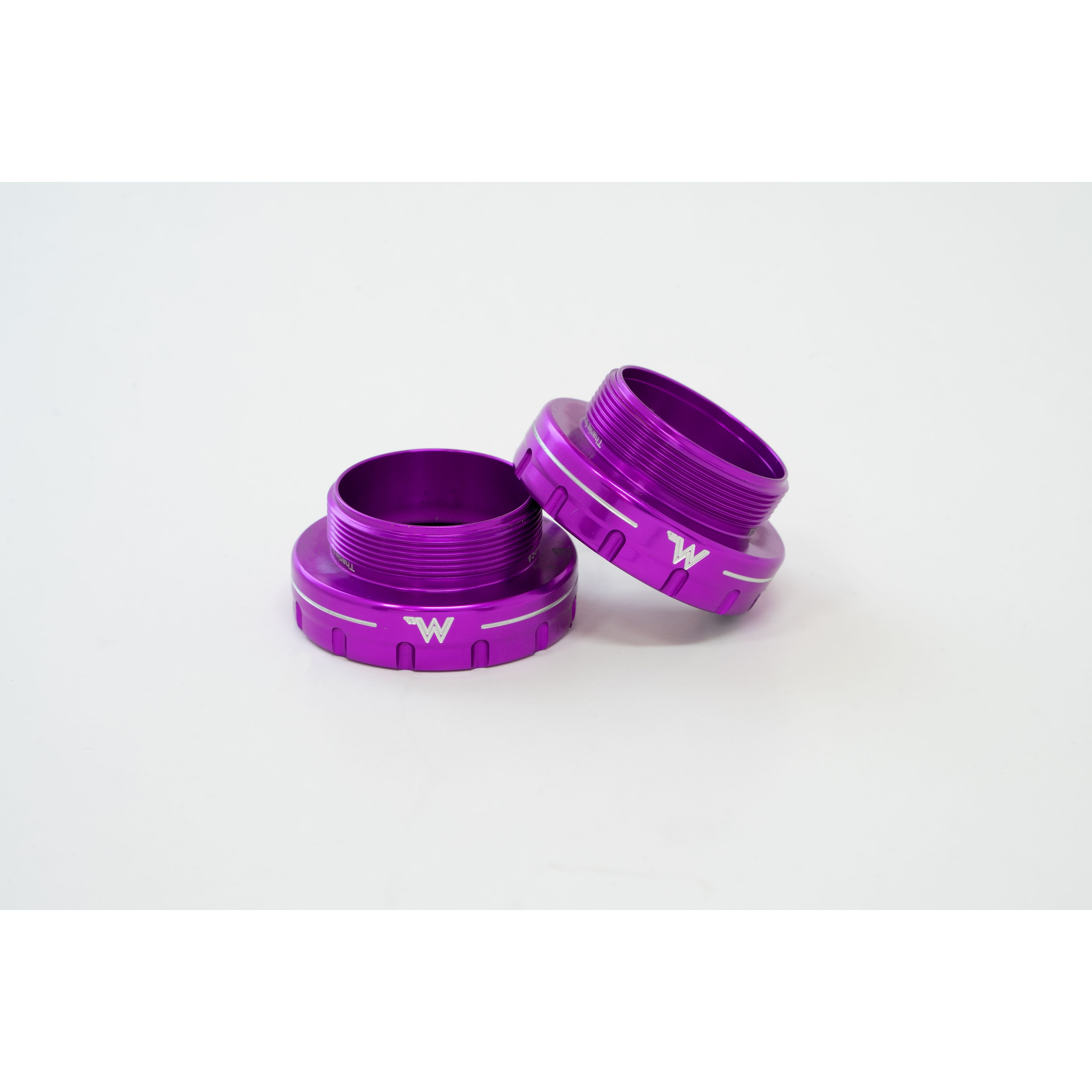 White Industries BSA30 External Innenlager 68/73mm, 30mm, purple
