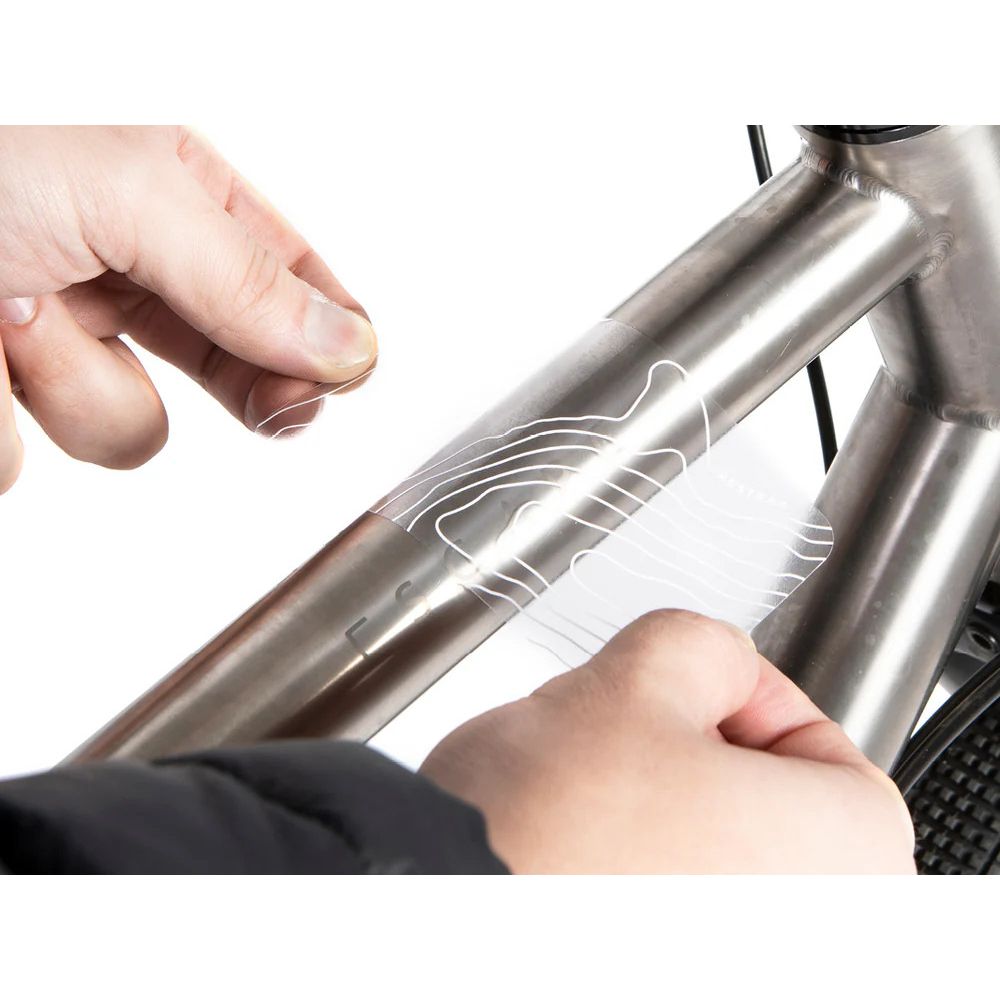 RESTRAP Rahmenschutz Set Bicycle Protection Kit Weiß