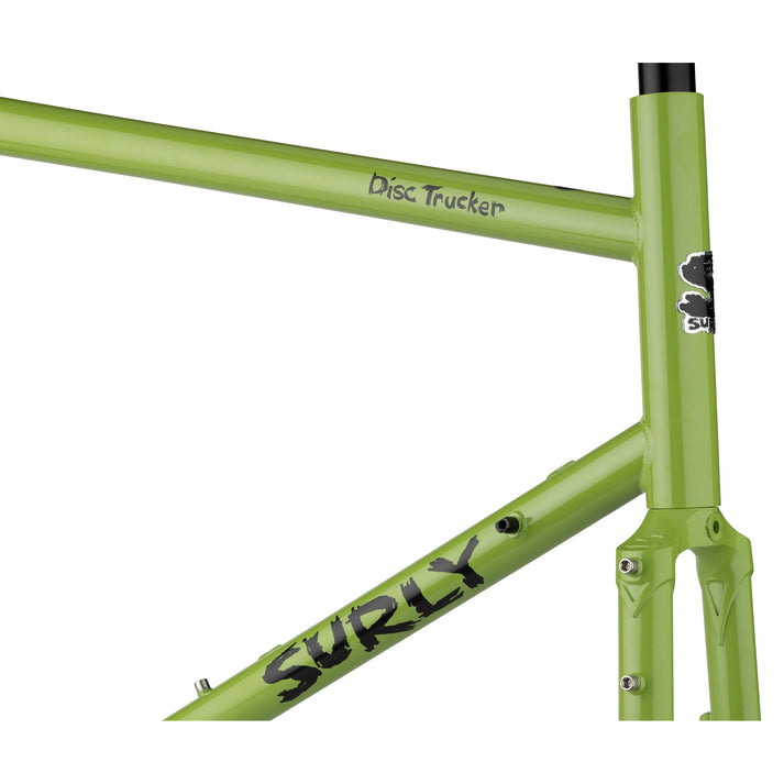 Surly Disc Trucker Reiserad Rahmenkit, 26" pea lime soup
